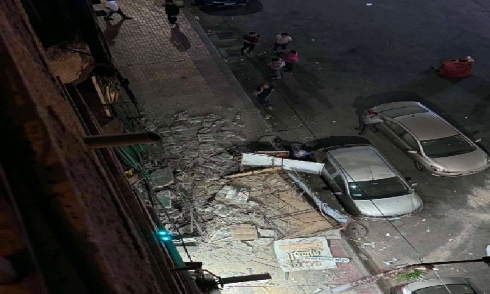دون إصابات.. سقوط شرفة بعقار بمنطقة سيدي بشر شرق الإسكندرية