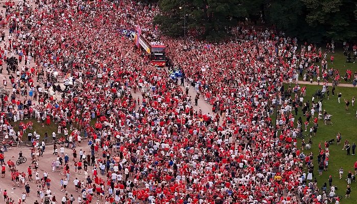 90 ألف مشجع يستقبلون أبطال النرويج بعد الإنجاز التاريخي في كأس العالم 2026