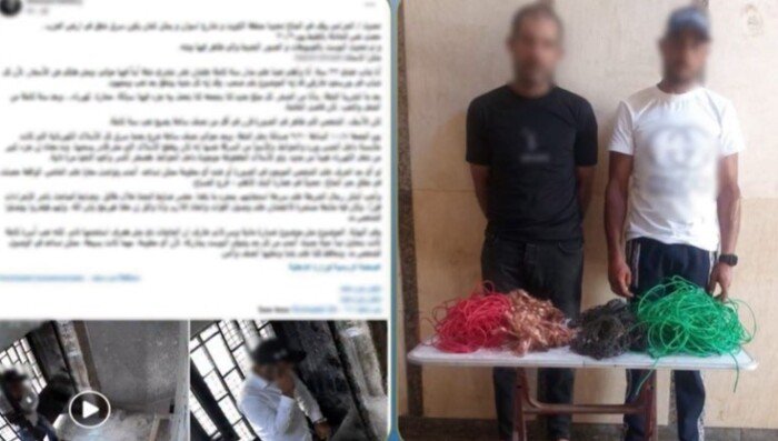 القبض على المتهمين بسرقة أسلاك كهربائية من منزل ببورسعيد
