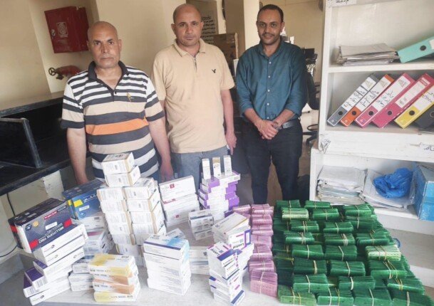 «تموين مطروح»: ضبط 60 ألف قرص دوائي محظور تداولها في العلمين