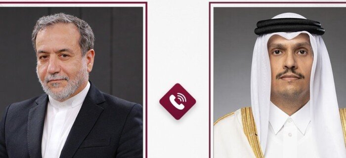 وزيرا خارجية قطر وإيران يؤكدان أهمية التنسيق لتجنب التصعيد بالمنطقة