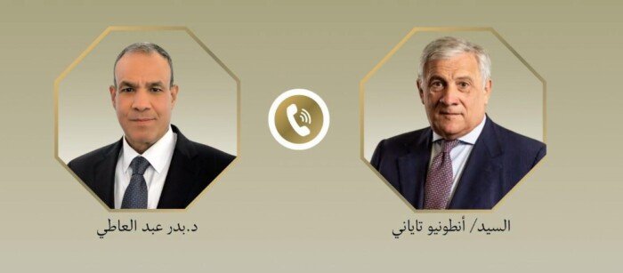 وزير الخارجية يبحث مع نظيره الإيطالي سبل تعزيز التعاون المشترك