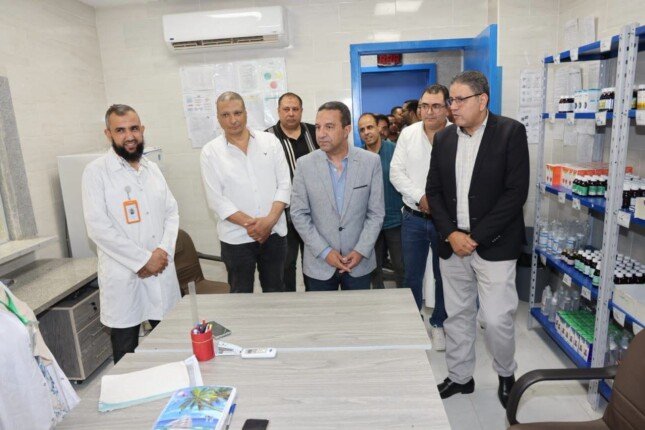 محافظ المنوفية يتفقد أعمال التجهيزات النهائية بمستشفى أشمون الجديدة