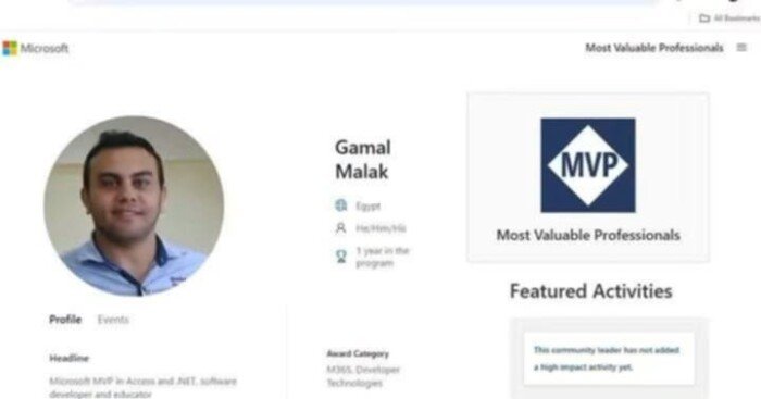 مبرمج بجامعة قنا يحصد جائزة «Microsoft MVP» العالمية لعام 2026