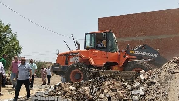 المنيا في المركز الثاني جمهورياً لإزالة مئات التعديات والمتغيرات المكانية بالموجة الـ 29