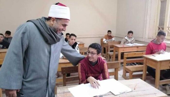 غرفة امتحانات الثانوية الأزهرية 2026: انتظام امتحان التفسير بالقسم الأدبي في أجواء مستقرة