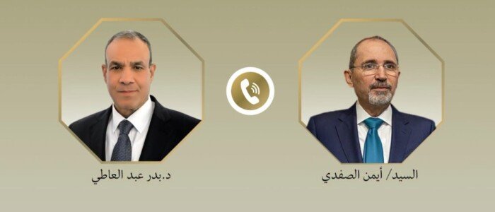 وزير الخارجية يبحث مع نظيره الأردني جهود خفض التصعيد في المنطقة