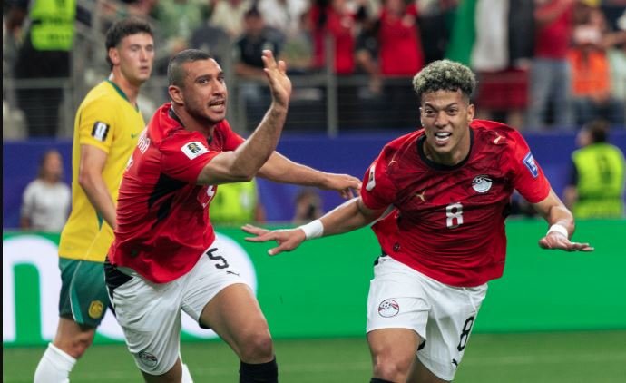 الشوط الأول.. منتخب مصر يتقدم أمام أستراليا في كأس العالم 2026 «فيديو»