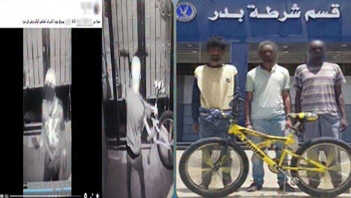 بعد انتشار الفيديو.. القبض على لصوص الدراجات النارية في مدينة بدر