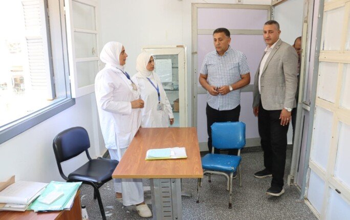 محافظ القليوبية يتفقد أعمال تطوير المقر الرئيسي للتأمين الصحي بشبين القناطر