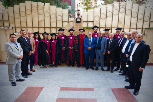 كلية لاهوت مجمع المثال المسيحي تحتفل بتخريج دفعة جديدة من الدارسين بالمنيا