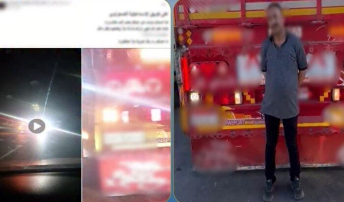 لتلافي المخالفات المرورية.. القبض على المتهم بتثبيت كشاف عالي خلف السيارة ببور سعيد