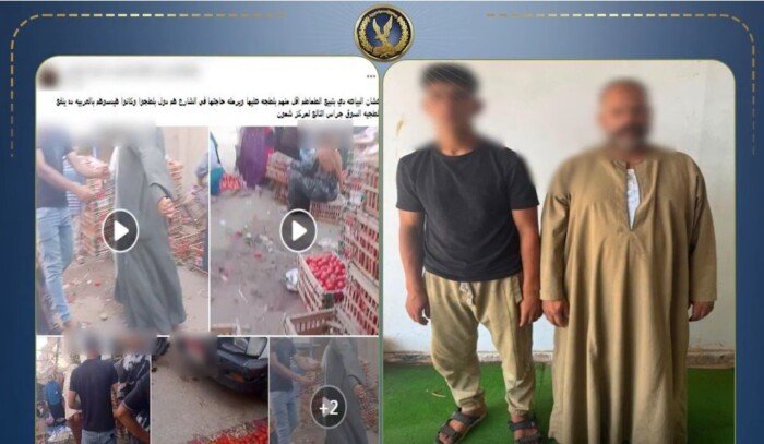 خلاف على بيع الخضروات.. الداخلية تكشف ملابسات مشاجرة سوق المنوفية
