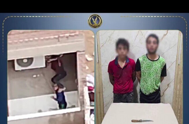 ضبط شخصين حاولا سرقة وحدة تكييف من منزل في الغربية بعد تداول فيديو الواقعة