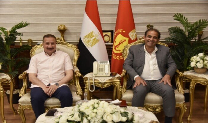 محافظ بورسعيد يبحث مع رئيس الجامعة سبل التعاون في المجالات التعليمية والتنموية