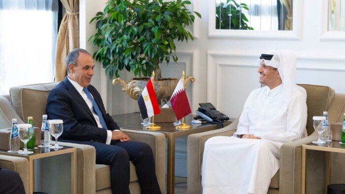 وزير الخارجية ونظيره القطري يؤكدان على ضرورة خفض التصعيد في المنطقة