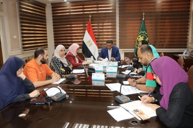 محافظ القليوبية يتابع الموقف التنفيذي لملف تقنين أراضي أملاك الدولة