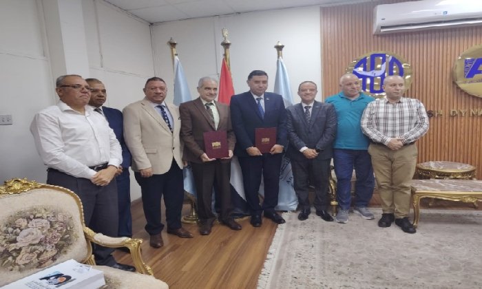 جامعة أسوان تُفعّل بروتوكول التعاون مع الشركة العربية البريطانية للصناعات الديناميكية