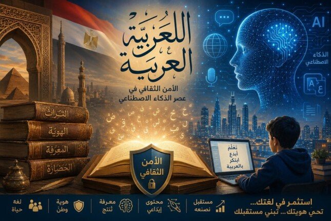 اللغة العربية.. الأمن الثقافي في عصر الذكاء الاصطناعي