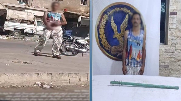 القبض على المتهم بالاعتداء على شخص بـ«ماسورة» وارتكاب أفعال خادشة بالقاهرة