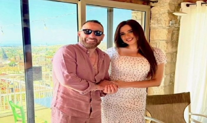 ياسمين عبد العزيز رفقة أحمد السقا من كواليس «خلي بالك من نفسك»