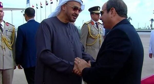 الرئيس السيسي يؤكد مكانة الإمارات الخاصة لدى مصر.. ويشدد على عمق العلاقات بين البلدين