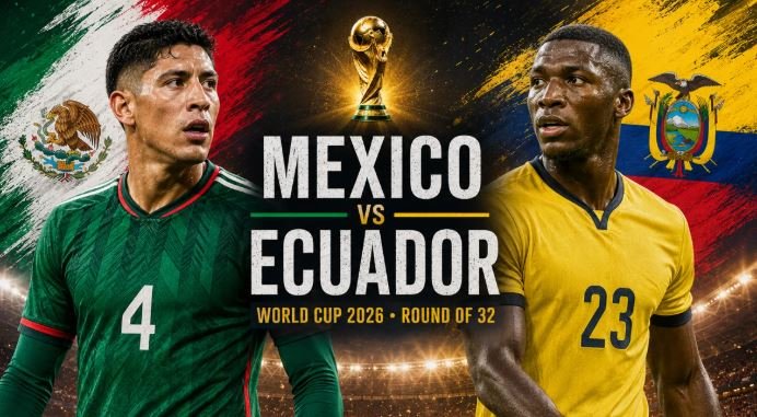 مشاهدة مباراة المكسيك والإكوادور بث مباشر اليوم في كأس العالم 2026