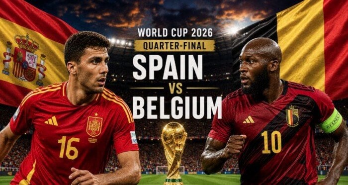 موعد مباراة إسبانيا وبلجيكا والقنوات الناقلة في كأس العالم 2026 اليوم