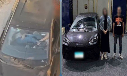 ضبط سمسار عقارات وصديقته ارتكبا أفعالًا خادشة داخل سيارة بالإسكندرية