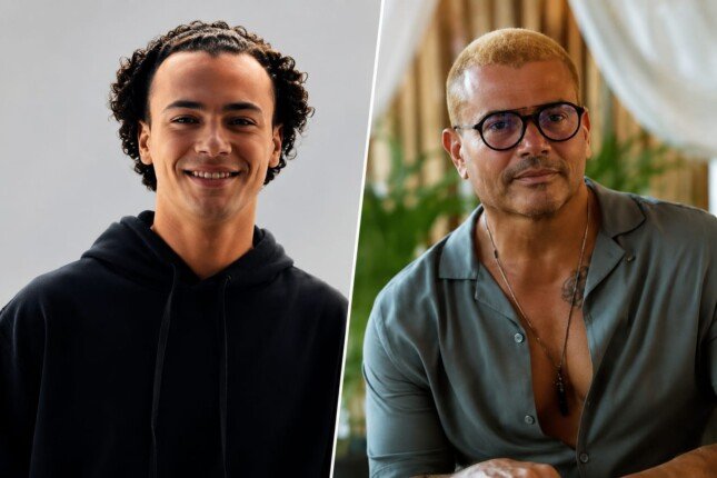 عمرو دياب يتعاون مع الشاعر مصطفى حدوتة في 3 أغاني بألبوم «حبيتك»