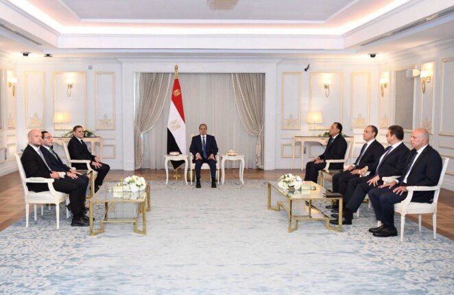 السيسي يستقبل الدبيبة ويؤكد حرص مصر على وحدة واستقرار ليبيا
