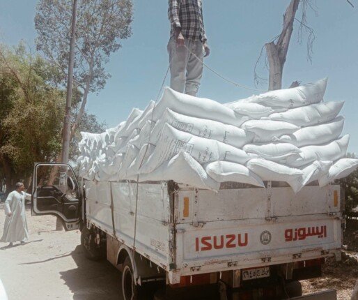 ضبط 5 أطنان نخالة خشنة بدون مستندات و تصريح صرف في قنا