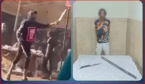 بيخوف ابن عمه بسبب الميراث.. ضبط المتهم بالتلويح بسلاح أبيض في بشتيل