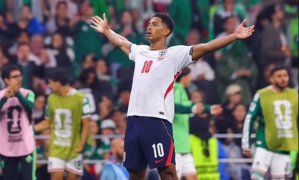 بيلينجهام يحصد جائزة رجل مباراة إنجلترا والمكسيك في كأس العالم 2026