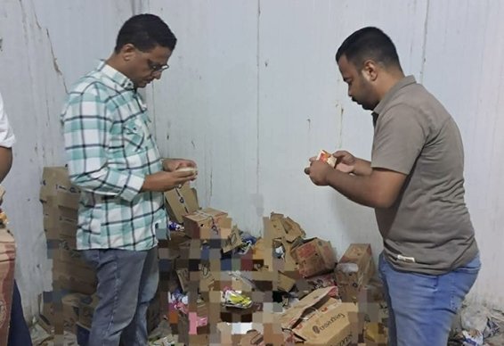 غلق 22 منشأة غذائية مخالفة ببنى سويف