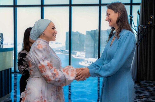 عاجل | السيدة انتصار السيسي تلتقي ميلينا ميلاتوفيتش السيدة الأولى لجمهورية الجبل الأسود