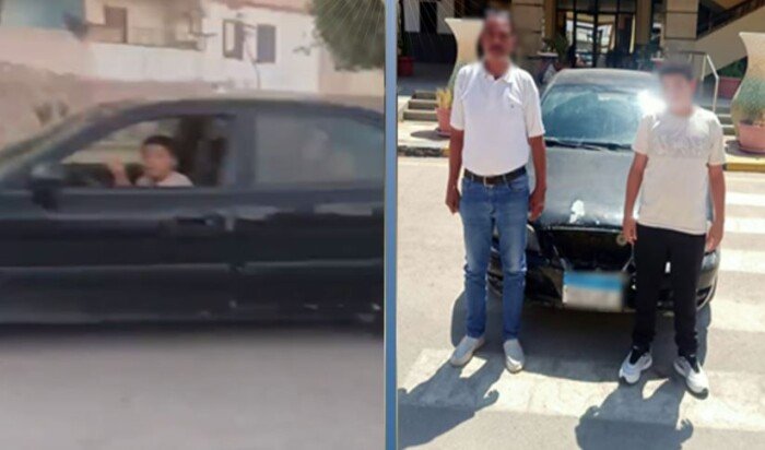 طفل يقود سيارة في الشرقية.. الداخلية تكشف حقيقة الفيديو