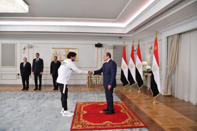 محمد هاني بعد تكريم الرئيس السيسي: نجدد العهد ببذل كل ما لدينا من أجل الوطن