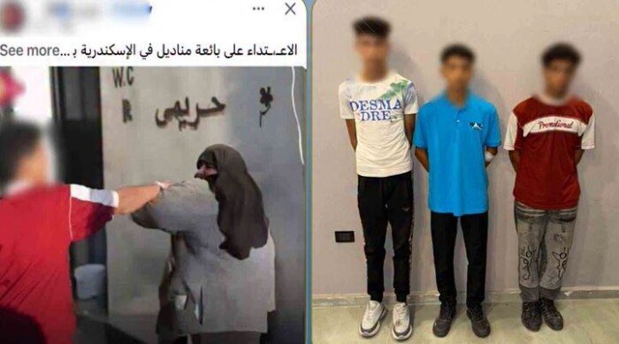 كانت تدافع عن الفتيات.. القبض على المتهمين بضرب سيدة بشوارع الإسكندرية | فيديو