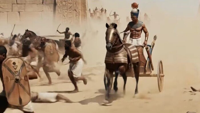 معركة قادش تضيء افتتاح «الأوكتاجون».. استحضار أحد أعظم مشاهد القوة في التاريخ المصري