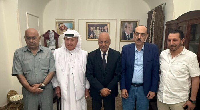 مصطفى بكري يستقبل وفدا رفيعا من الهيئة العليا لشؤون العشائر في قطاع غزة (صور)