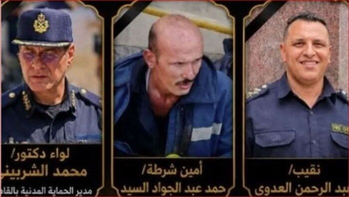 محكمة استئناف القاهرة تنعى شهداء الحماية المدنية: «قدموا أرواحهم دفاعا عن الوطن»