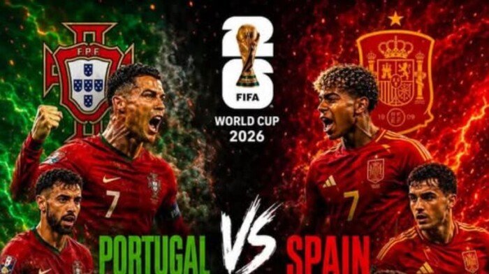 موعد مباراة البرتغال وإسبانيا والقنوات الناقلة في كأس العالم 2026