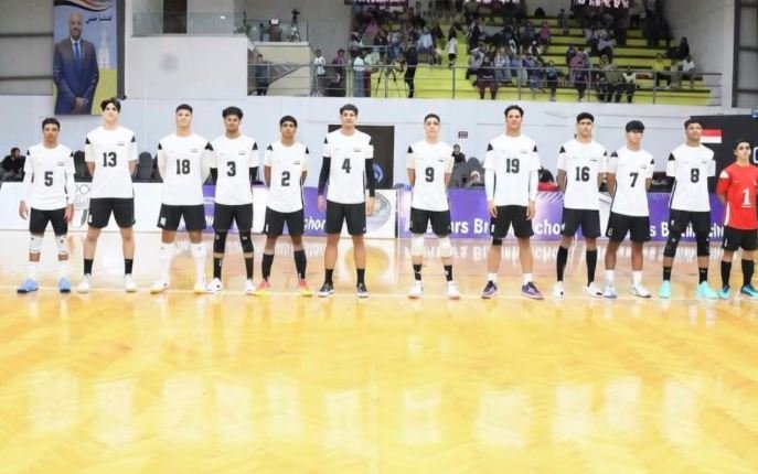منتخب مصر للناشئين يتأهل لنهائي بطولة إفريقيا للكرة الطائرة بعد ملحمة أمام تونس