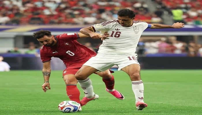 التعادل السلبي يحسم الشوط الأول من مباراة إسبانيا والبرتغال في كأس العالم 2026