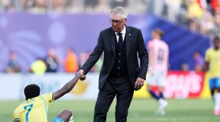 أنشيلوتي يهرب من مواجهة الإعلام بعد خروج البرازيل من كأس العالم 2026