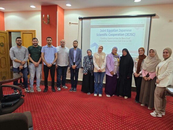 جامعة بني سويف تنظم ندوة تعريفية حول فرص التمويل البحثي المصري الياباني