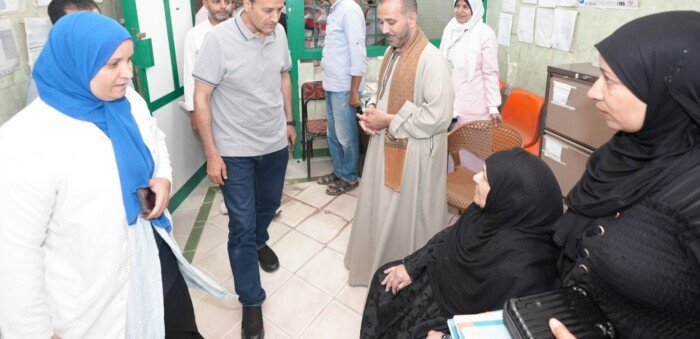 محافظ أسيوط يتفقد مستشفى صدفا المركزي ويطمئن على المرضى ويتابع جاهزية الأقسام