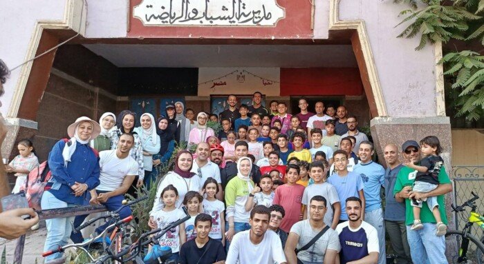 ماراثون الدراجات يجذب المئات على كورنيش النيل ببني سويف وتواصل نشر ثقافة الرياضة للجميع