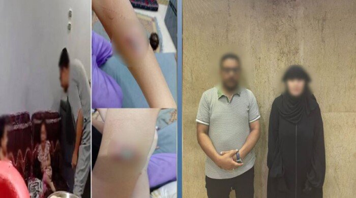 «جحود أب وأم».. القبض على المتهمين بضرب نجليهما وتعذيبهما بحلوان